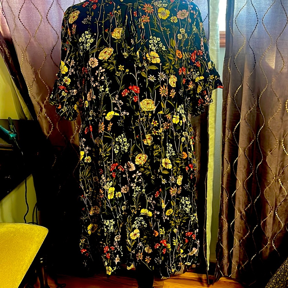 Floral babydoll dress